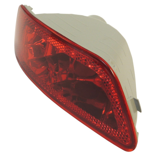 Crown Automotive 57010716AC Right Rear Fog Lamp for Select 2011-2022 Jeep Grand Cherokee, 2011-2017 Patriot, Compass - Red Plastic