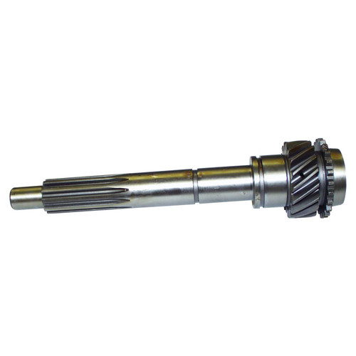 Crown Automotive A5554 Input Shaft for 1941-1945 Jeep MB w/ T84 Transmission, 8-13/16" Long, S24 - L17 Teeth - Metal, Sold Individually