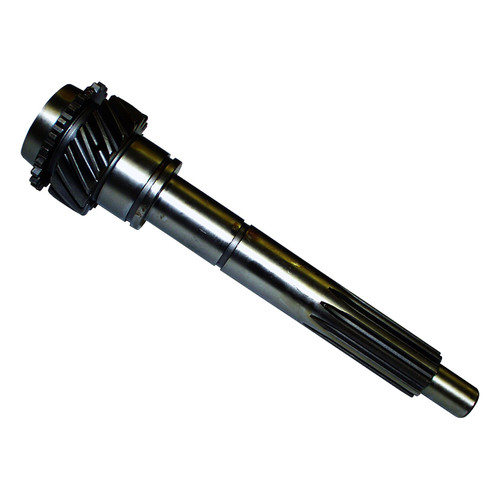 Crown Automotive A5554 Input Shaft for 1941-1945 Jeep MB w/ T84 Transmission, 8-13/16" Long, S24 - L17 Teeth - Metal, Sold Individually