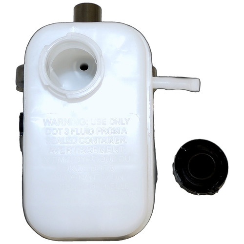 Crown Automotive 68004467AD Brake Master Cylinder for 2008-2011 Jeep KK Liberty - Unpainted, White Aluminum, Plastic, Rubber