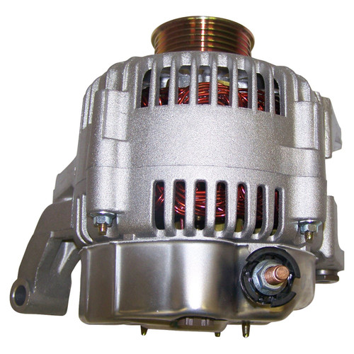 Crown Automotive 56041693AC 136 AMP Alternator for Select 2003-2004 & 2006 Jeep KJ Liberty w/ 3.7L Engine - Metal, Plastic