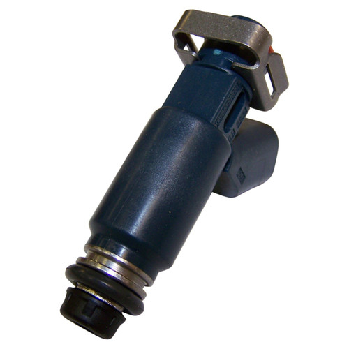 Crown Automotive 53013490AA Fuel Injector for Jeep 2002-2003 KJ Liberty or 2003-2004 TJ Wrangler w/ 2.4L Engine - Black Metal, Plastic