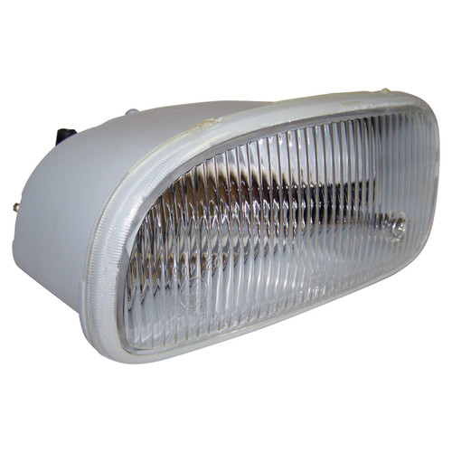 Crown Automotive 55155137AB Left Fog Lamp 1999-2003 Jeep WJ Grand Cherokee - Gray Plastic, Sold Individually