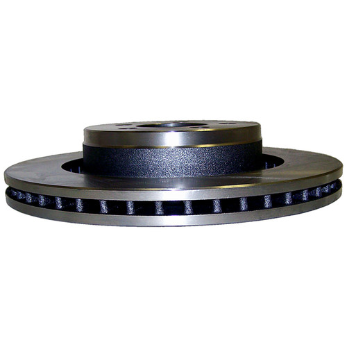 Crown Automotive 4779599AA Front Disc Brake Rotor for 2008-2012 Jeep Liberty w/ 13.09" Rotor - Silver Cast Iron, Sold Individually