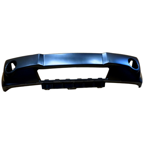 Crown Automotive 5159130AA Primed Front Fascia for 2005-2007 WK Grand Cherokee w/o SRT8 Package w/o Chrome Insert - Black Plastic
