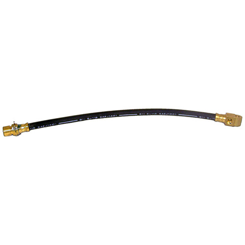 Crown Automotive J5355076 Rear Brake Hose for Select 1974-1976 SJ, 1976-1991 SJ, J-10 w/ 119" Wheelbase, 16.25" Long, Sold Individually