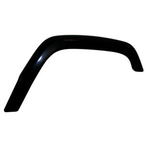 Crown Automotive 5FW72DX9AD Front Right Matte Black Fender Flare for 1997-2001 Jeep XJ Cherokee - Black Plastic, Sold Individually