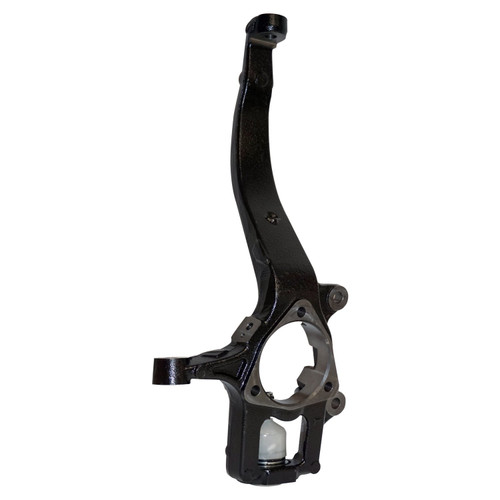 Crown Automotive 68022629AD Left Steering Knuckle for 2011-15 WK Grand Cherokee, Includes Lower Ball Joint - Black Cast Iron