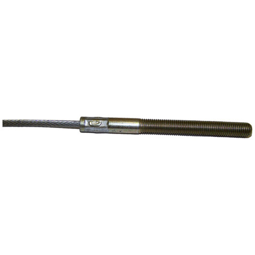 Crown Automotive J0942622 Clutch Cable for Jeep 66-71 CJ-5, CJ-6 and C101 Commando w/ V6-225 Engine,, 13-5/8" Long - Steel
