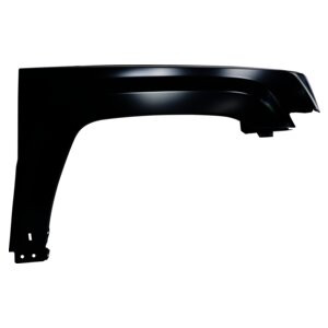 Crown Automotive 68079924AA Right Fender for 2011-2017 Jeep MK Patriot w/o Side Repeater Lens - Black Steel, Sold Individually
