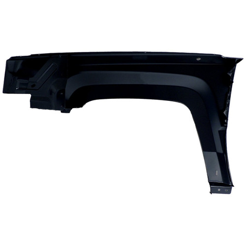 Crown Automotive 68079924AA Right Fender for 2011-2017 Jeep MK Patriot w/o Side Repeater Lens - Black Steel, Sold Individually