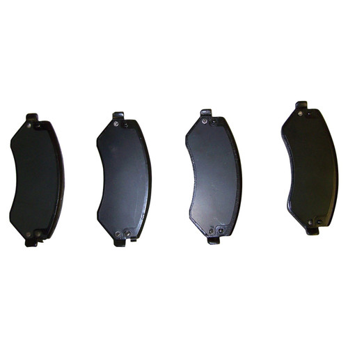 Crown Automotive 5066427AA Front Semi-Metallic Brake Pad Set for 2002-2007 Jeep KJ Liberty, Left and Right - Gray Semi-Metallic