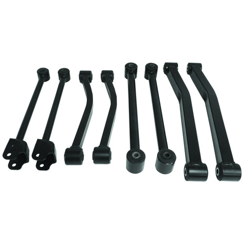 Crown Automotive CAK16 Suspension Control Arm Kit Front & Rear Left & Right Upper & Lower - Fits 2007-2018 Jeep JK Wrangler