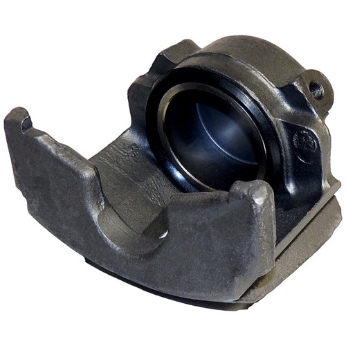 Crown Automotive J3229982 Left Front Caliper for 1976-1978 Jeep CJ-6, CJ-7 w/ 6-Bolt Caliper Brackets - Gray Metal, Rubber