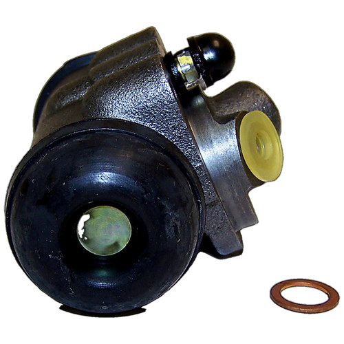 Crown Automotive J0803639 Left Front Wheel Cylinder 1960-1968 CJ-3B, 1960-1965 CJ-5, 1960-1965 CJ-6, w/ 9" Front Brakes, w/ Angled Hose