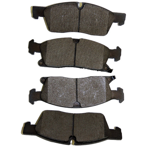 Crown Automotive 68052370AA Front Brake Pad Set for 2011-2021 Jeep WK Grand Cherokee w/o SRT Package and 2011-2022 Dodge WD Durango w/o
