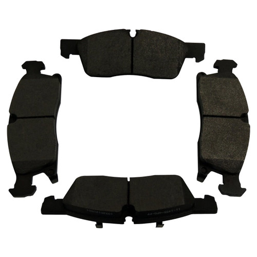 Crown Automotive 68052370AA Front Brake Pad Set for 2011-2021 Jeep WK Grand Cherokee w/o SRT Package and 2011-2022 Dodge WD Durango w/o