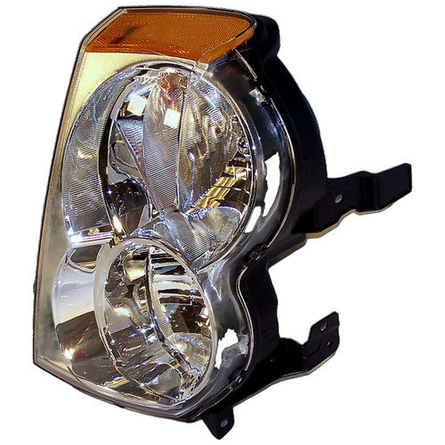 Crown Automotive 55156350AF Right Headlight Assembly for 2005-2007 Jeep WK Grand Cherokee, Includes Bulbs, Sockets, & Wiring Harness