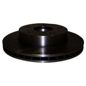 Crown Automotive 52098672 Front Disc Brake Rotor for 1999-2004 WJ, WG Grand Cherokee, Left or Right - Cast Iron, Sold Individually
