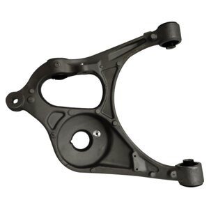 Crown Automotive 52124810AF Right Rear Lower Control Arm for 2011-2022 Jeep WK2 Grand Cherokee - Black, Unpainted Aluminum, Rubber