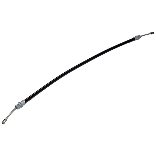 Crown Automotive 52128164AB Front Parking Brake Cable for 1997-2001 XJ Jeep Cherokee - Black, Unpainted Plastic, Rubber, Steel