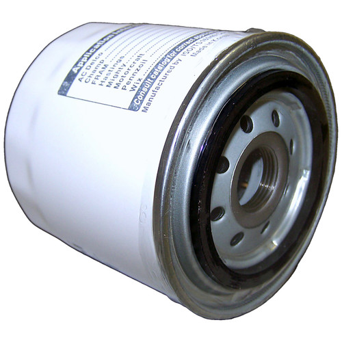 Crown Automotive 4884899AB Engine Oil Filter for Select 2008+ Jeep Grand Cherokee and 2008-2010 Jeep Commander - White Metal, Paper