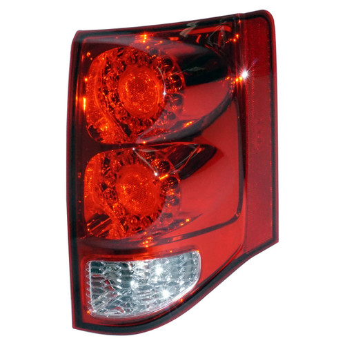 Crown Automotive 5182534AD Right Tail Lamp for 2011+ RT Dodge Grand Caravan, Red Plastic - Black, Clear, Red Plastic, Sold Individually