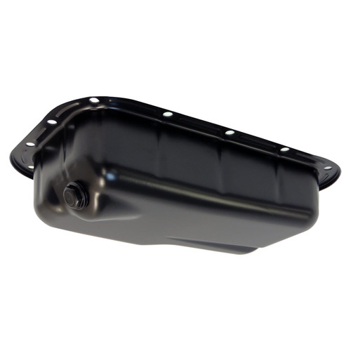 Crown Automotive 5184546AC Engine Oil Pan Select 2012-2018 Jeep JK Wrangler w/ 3.6L or 3.0L Gas Engines - Black Steel, Sold Individually