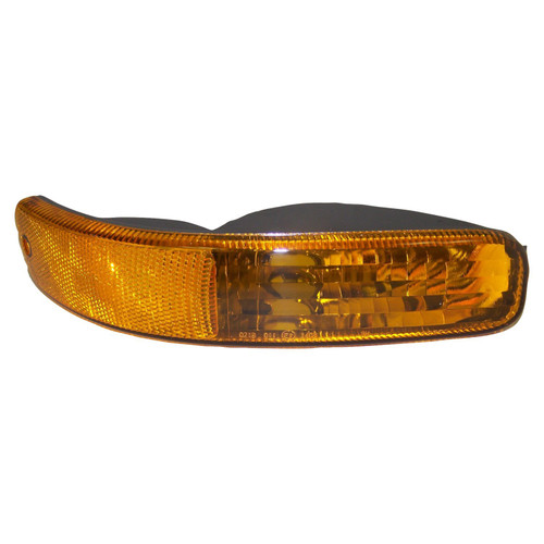 Crown Automotive 55155910AC Right Front Parking/Side Marker Lamp for 2002-2004 Jeep KJ Liberty, USA & Canada - Amber Plastic