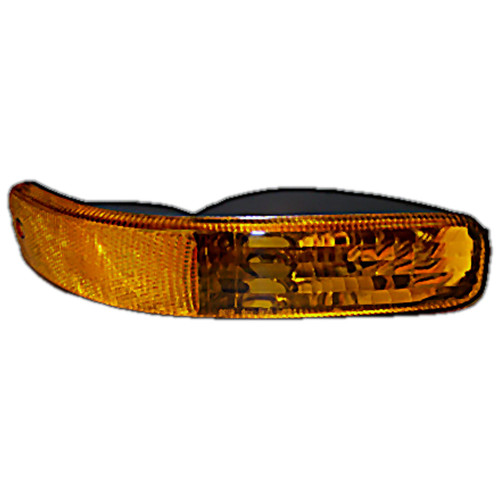 Crown Automotive 55155910AC Right Front Parking/Side Marker Lamp for 2002-2004 Jeep KJ Liberty, USA & Canada - Amber Plastic