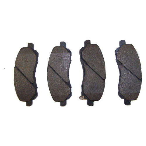 Crown Automotive 5191217AA Front Brake Pad Set for 2007-2017 Jeep Compass, Patriot - Gray Semi-Metallic