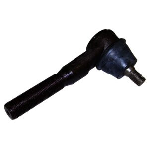 Crown Automotive 53054315 Tie Rod End on Tie Rod for 1994-1996 Jeep ZJ Grand Cherokee w/ Right Hand Drive - Black Rubber, Steel