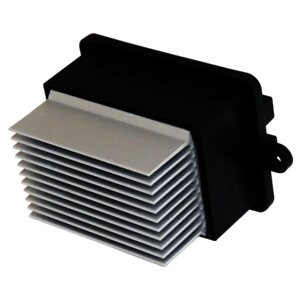 Crown Automotive 68266515AA Blower Motor Resistor for 2015+ Jeep BU & BV Renegade - Black, Unpainted Aluminum, Plastic, Steel
