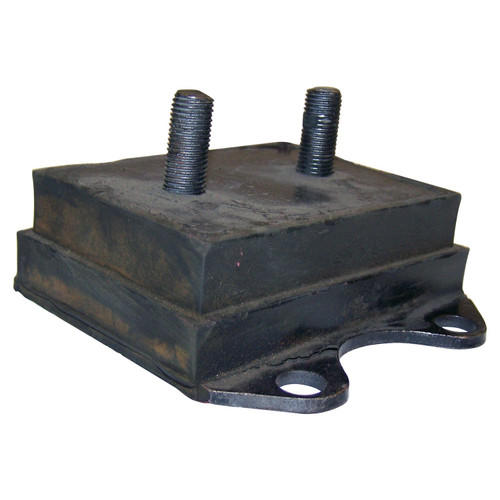 Crown Automotive J3176909 Engine Mount for 1965-1967 SJ, J-Series w/ V8-327 Engine, Left or Right - Black Metal, Rubber, Sold Individually
