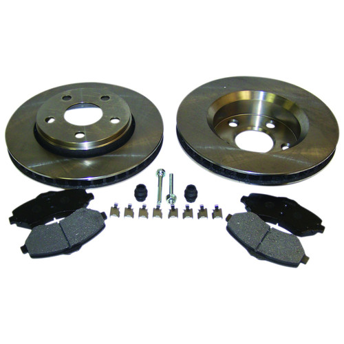 Crown Automotive 52060137K Brake Rebuild Kit Front Left & Right - Fits 2007-2018 Jeep JK Wrangler
