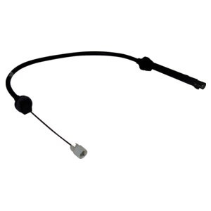 Crown Automotive J5356483 Throttle Cable for 1976 Jeep CJ-5, CJ-7 w/ 5.0L Engine, Approximately 21.25" Long - Black Plastic, Rubber, Steel
