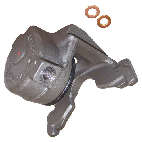 Crown Automotive J8131648 Front Left Brake Caliper for 1978-1981 Jeep CJ-5, CJ-7, CJ-8 w/ 2 Bolt Caliper Brackets, Less Pads