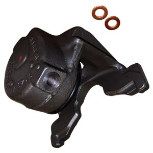 Crown Automotive J8131648 Front Left Brake Caliper for 1978-1981 Jeep CJ-5, CJ-7, CJ-8 w/ 2 Bolt Caliper Brackets, Less Pads