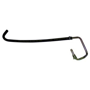 Crown Automotive 52003782 Power Steering Return Hose for 1987-1989 XJ Cherokee, MJ Comanche w/ 4.0L Engine - Black, Zinc Metal, Rubber