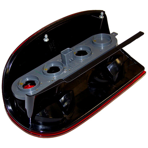 Crown Automotive 55155829AF Left Tail Lamp for 2002-2004 KJ Liberty - Amber, Red, White Plastic, Sold Individually
