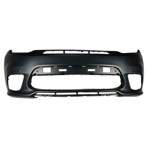 Crown Automotive 68335438AC Front Fascia for 2017-2021 Jeep WK Grand Cherokee w/o SRT or Trackhawk Package - Plastic, Sold Individually