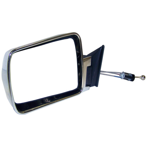 Crown Automotive 55034121 Door Mirror Front Left - Fits 1984-1996 Jeep MJ Comanche USA, Canada