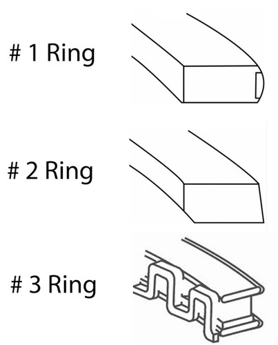 Enginetech S95116-STD Premium Standard Piston Ring Set for 2003-2011 Mitsubishi 3.8L 230ci V6 - Complete Engine Ring Set
