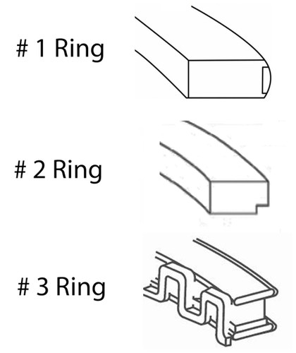 Enginetech S40728-STD Premium Standard Piston Ring Set for 2009-2015 Chevy Cadillac 6.2L 376ci V8 - Complete Engine Ring Set