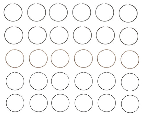 Enginetech C83016-STD Premium Standard Piston Ring Set for 1982-1992 Toyota 2.8L/3.0L I6 - Complete Engine Ring Set - Sized by Bore