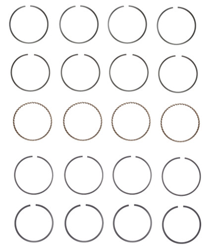 Enginetech M87534-.75 Premium .75mm Oversize Piston Ring Set for 1995-2005 Dodge Chrysler Plymouth 2.0L 122ci I4 - Complete Engine Ring Set