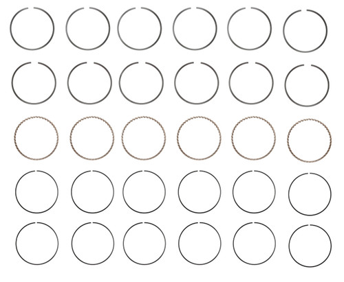 Enginetech C93506-STD Premium Standard Piston Ring Set for 1995-2004 Toyota 3.4L V6 - Complete Engine Ring Set - Sized by Bore