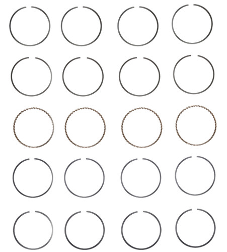 Enginetech S84864-.75 Premium .75mm Oversize Piston Ring Set for 1997-2004 Ford Mercury 2.0L 121ci I4 - Complete Engine Ring Set