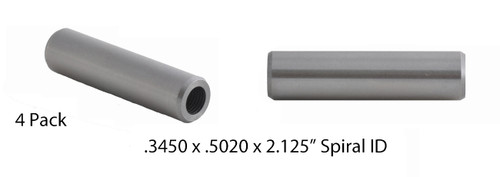 Enginetech GD9873 Valve Guides for 1964-1990 Buick Cadillac Chevrolet Oldsmobile Pontiac - .3450 ID x .5020 OD x 2.125" L - Spiral ID
