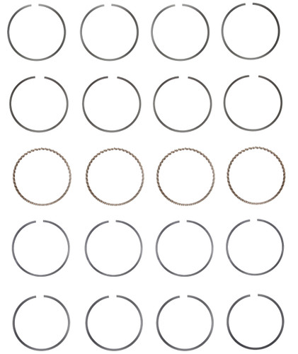 Enginetech S88544-STD Premium Standard Piston Ring Set for 2006-2015 Toyota Pontiac Lexus Scion 2.4L I4 - Complete Engine Ring Set